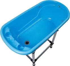 Small Portable Bath Tub For Dogs And Cats (Blue) -Pet Supplies Sale CZ H115B 4
