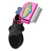 Furminator DeShedding Tool - Small Cat Short Hair Metallic [Pink] -Pet Supplies Sale FU 01223