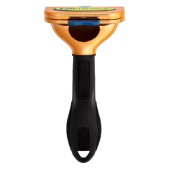 Furminator DeShedding Tool - Medium Dog Short Hair Metalic [Rose Gold] -Pet Supplies Sale FU 02515 5