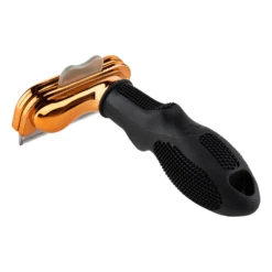 Furminator DeShedding Tool - Medium Dog Long Hair Metalic [Rose Gold] -Pet Supplies Sale FU 02516 4