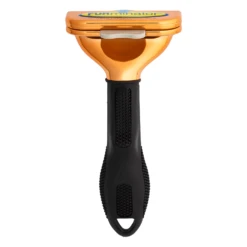 Furminator DeShedding Tool - Medium Dog Long Hair Metalic [Rose Gold] -Pet Supplies Sale FU 02516 5