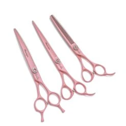 Groomtech Flamingos Grooming Scissors Kit, Set Of 3