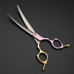 Groomtech Ninja Xtreme Asian Fusion Shear Curved 6.5" [Purple Gold] -Pet Supplies Sale GT NI2365CY 2