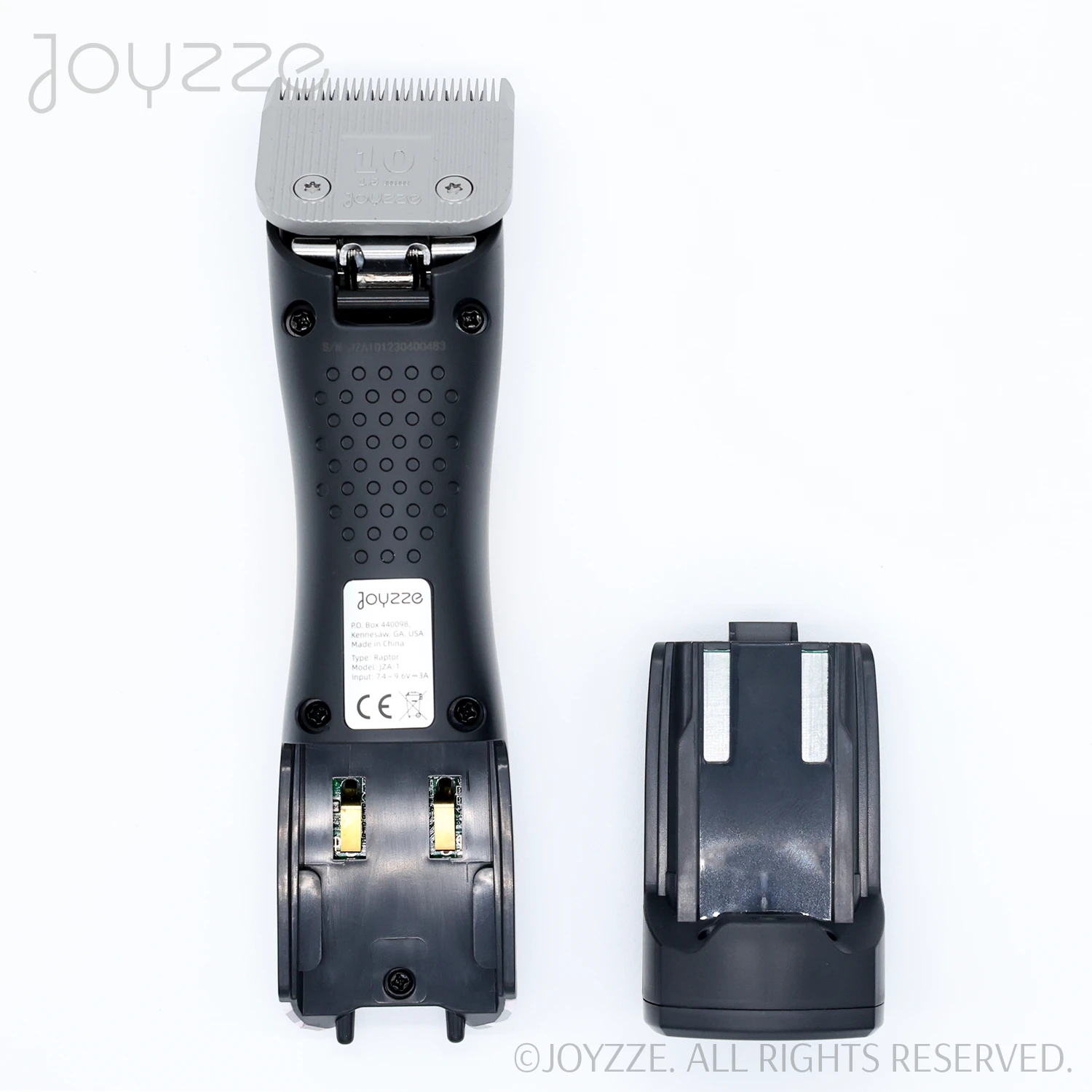 Joyzze Raptor Plus Cordless A5 Clipper (2 Battery) 8 Joyzze Raptor Plus Cordless A5 Clipper (2 Battery) - Image 6