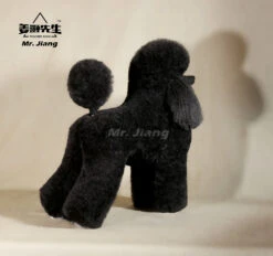 Mr. Jiang Poodle Lamb Clip Full Body Coat / Model Dog [Black] -Pet Supplies Sale MJ PC02K 3