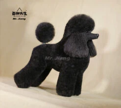 Mr. Jiang Poodle Lamb Clip Full Body Coat / Model Dog [Black] -Pet Supplies Sale MJ PC02K 4