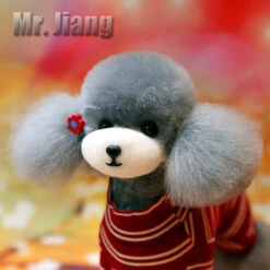 Mr. Jiang Teddy Bear Full Body Coat / Model Dog [Grey] -Pet Supplies Sale MJ TB02G 2