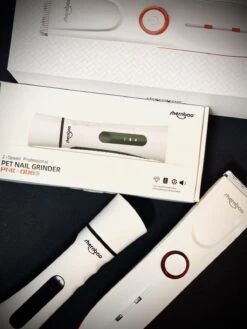 Shernbao Combo PGT310 Pet Trimmer + PNG008S Nail Grinder