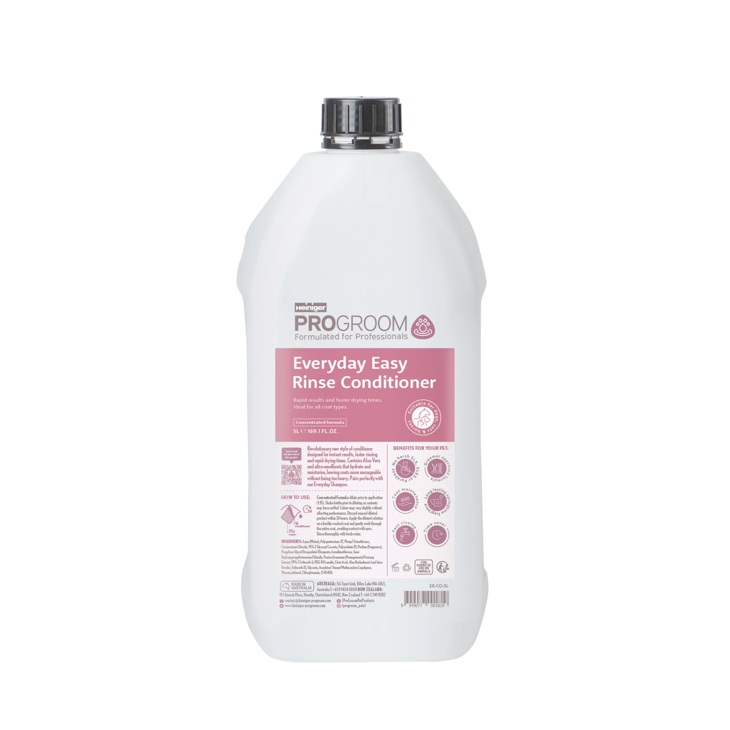 Progroom Everyday Easy Rinse Conditioner 5L 3 Progroom Everyday Easy Rinse Conditioner 5L