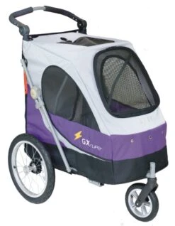 PETSTRO Safari Medium Pet Stroller [Purple]