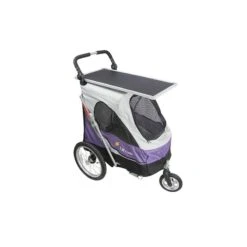 PETSTRO Safari Medium Pet Stroller [Purple] -Pet Supplies Sale PS 702GX PR 4