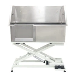 Shernbao Stainless Steel Electric Lifting Bath Tub (LEFT Sliding Door)
