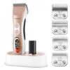 Shernbao CoolEdge CAC868 Rose Gold Clipper With Extra 4 Blades -Pet Supplies Sale S CAC868G Set