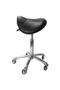 Ergonomic Saddle Stool With Planetary Casters -Pet Supplies Sale S GC002SW 2