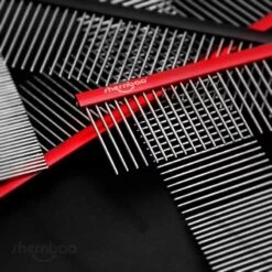 Shernbao Professional Pet Comb 18.7cm [Black] -Pet Supplies Sale S GSC187 BK 5
