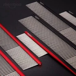Shernbao Professional Pet Comb 18.7cm [Black] -Pet Supplies Sale S GSC187 BK 6