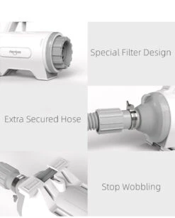 Shernbao Anion Blow Dryer & Vacuum Mini For Cat -Pet Supplies Sale S SMD06P 5