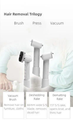 Shernbao Anion Blow Dryer & Vacuum Mini For Cat -Pet Supplies Sale S SMD06P 7