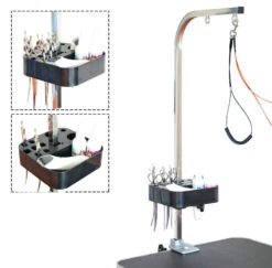 Shernbao Groomer's Tool Storage Caddy [Pink] -Pet Supplies Sale S TS01 PK 4