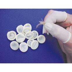 Show Tech Finger Condoms White 100 Pack - Medium -Pet Supplies Sale ST 85158 2