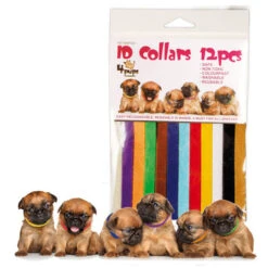 4Pups ID Collars 12 Pcs Pup Collars For Puppies -Pet Supplies Sale ST 91710 2
