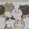 Bathing Mat 120cm X 60cm - Lovely Cat -Pet Supplies Sale T BMT4824 01