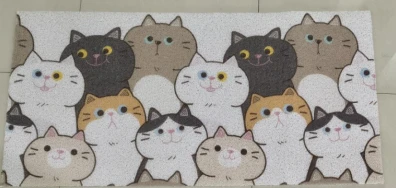Bathing Mat 120cm X 60cm - Lovely Cat 3 Bathing Mat 120cm X 60cm - Lovely Cat