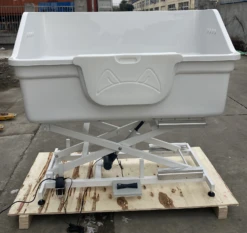 Aeolus Fiberglass Electric Lifting Bath Tub Jumbo BTF180 11 Aeolus Fiberglass Electric Lifting Bath Tub Jumbo BTF180 -Pet Supplies Sale T BTF180E