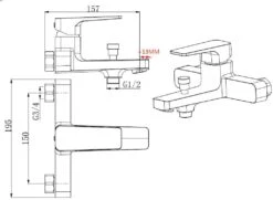 Aeolus Stainless Steel Electric Lifting Bath Tub (Sliding Door) 21 Aeolus Stainless Steel Electric Lifting Bath Tub (Sliding Door) -Pet Supplies Sale T BTS131E Kit 8