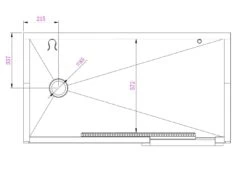 Aeolus Stainless Steel Electric Lifting Bath Tub (Sliding Door) With S/S Base -Pet Supplies Sale T BTS131E SS 7
