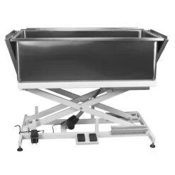 Aeolus Round Cornered Stainless Steel Electric Lifting Bath Tub 14 Aeolus Round Cornered Stainless Steel Electric Lifting Bath Tub -Pet Supplies Sale T BTS138E 2