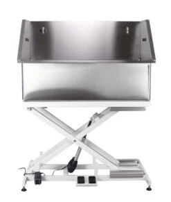 Aeolus Round Cornered Stainless Steel Electric Lifting Bath Tub 17 Aeolus Round Cornered Stainless Steel Electric Lifting Bath Tub -Pet Supplies Sale T BTS138E 5