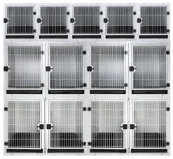 Aeolus KA505T Powder Coated Modular Cage - Medium -Pet Supplies Sale T KA505TM 2