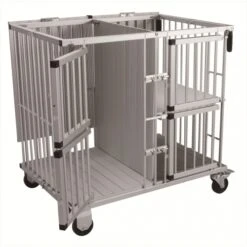 Aeolus 4-Berth Show Trolley With 4" Nylon Wheels - Large [Blue] -Pet Supplies Sale T KB511NAF BU Kit 3