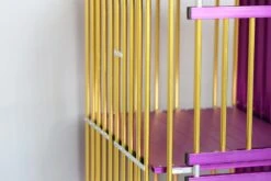 Aeolus 4-Berth Show Trolley With 4" Nylon Wheels - Large [Gold And Purple] -Pet Supplies Sale T KB511NAF GP Kit 2