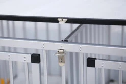 Aeolus 4-Berth Show Trolley With 6" Rubber Wheels - Large [Silver] -Pet Supplies Sale T KB511NAF SL Kit6W 5