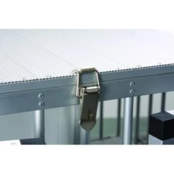 Aeolus 1-Berth Show Trolley With 4" Nylon Wheels - Large [Silver] -Pet Supplies Sale T KB511NAO SL Kit 3