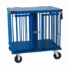 Aeolus 2-Berth Show Trolley With 6" Rubber Wheels - Large [Blue] -Pet Supplies Sale T KB511NAT BU Kit6W