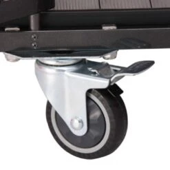 Aeolus 2-Berth Show Trolley With 4" Nylon Wheels - Large [Silver] -Pet Supplies Sale T KB511NAT SL Kit 3
