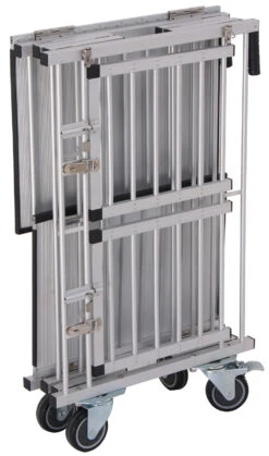 Aeolus 2-Berth Double Deck Show Trolley With 4" Nylon Wheels - XSmall [Purple] -Pet Supplies Sale T KB514NAT PP Kit 3