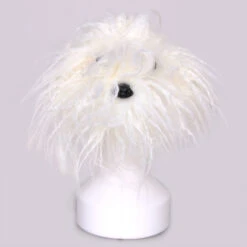 KissGrooming Head Hair For Teddy Bear And Bichon Model Dog [White] -Pet Supplies Sale T RMD23B1 1
