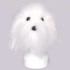 KissGrooming Head Hair For Teddy Bear And Bichon Model Dog [White] -Pet Supplies Sale T RMD23B1
