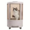 KissGrooming Mini Pet Drying Cabinet TD909R For Cat - Round -Pet Supplies Sale T TD909R