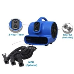XPower Multi Drying Kit For X430TF Cage Dryer / Air Mover -Pet Supplies Sale XP 430MDK 4